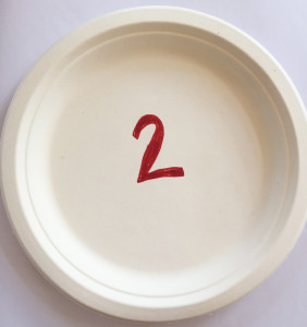 Skip counting plates step 1