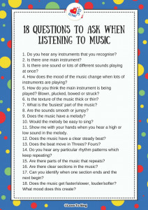 18 Questions to Ask When Listening to Music
