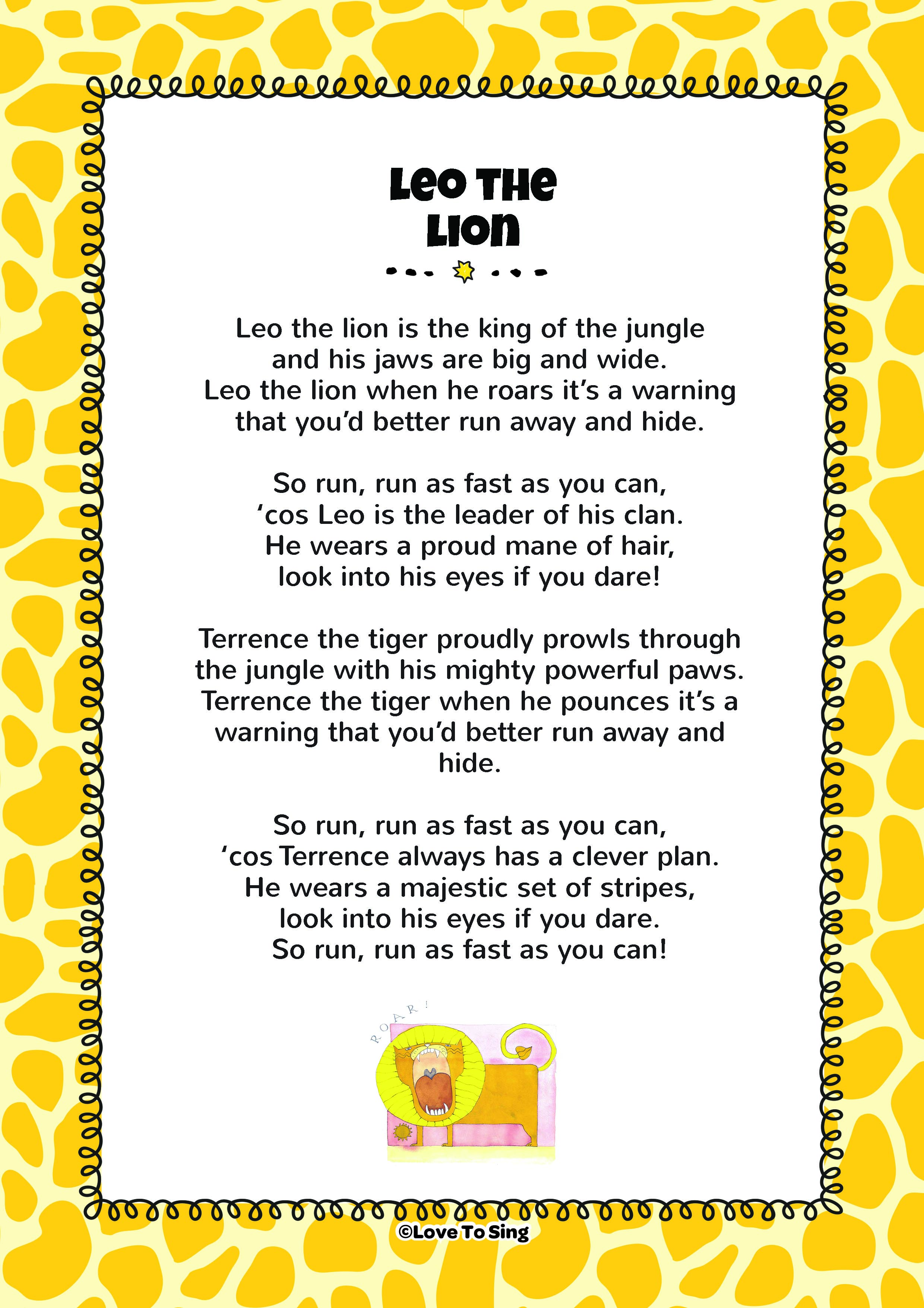 Along came lions in the wild - song and lyrics by Teeko