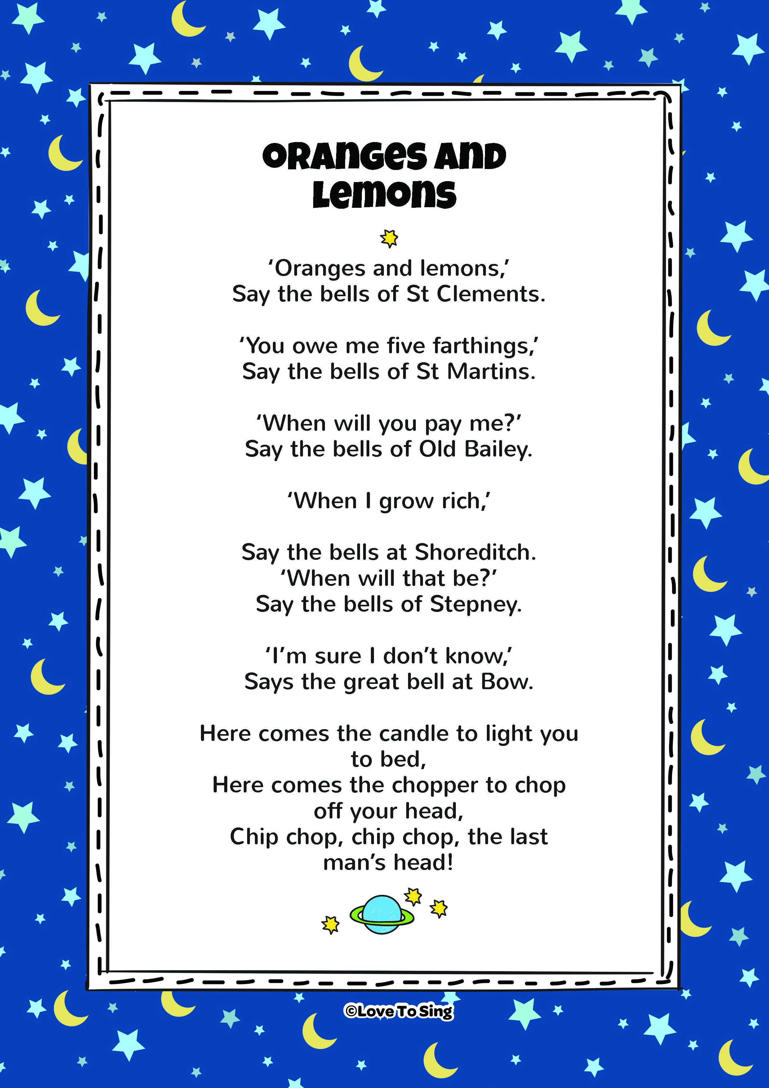 Words Rhyming With Lemon