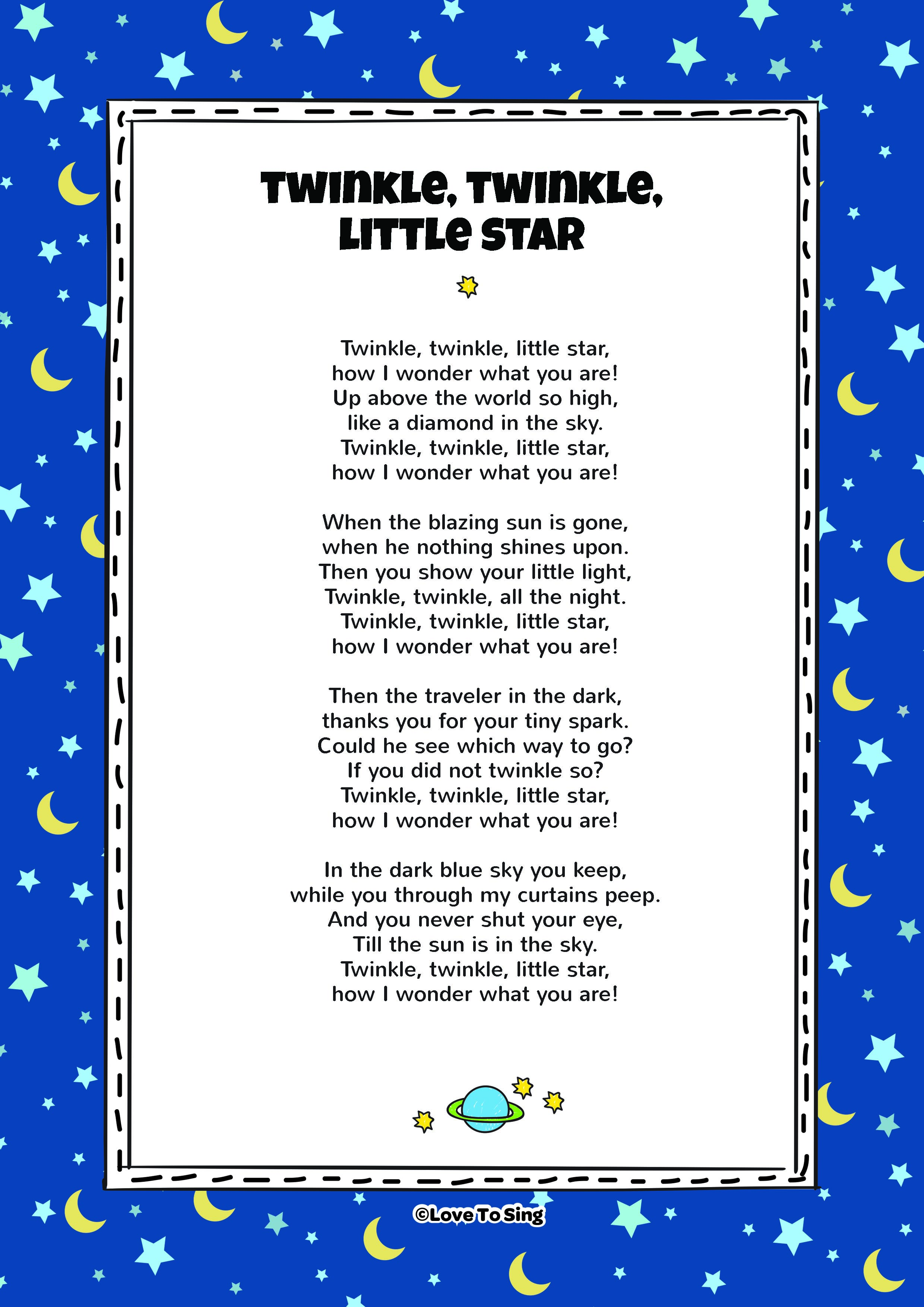 Twinkle Twinkle Little Star JPEG