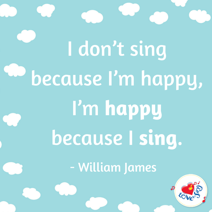I’m Happy Because I Sing