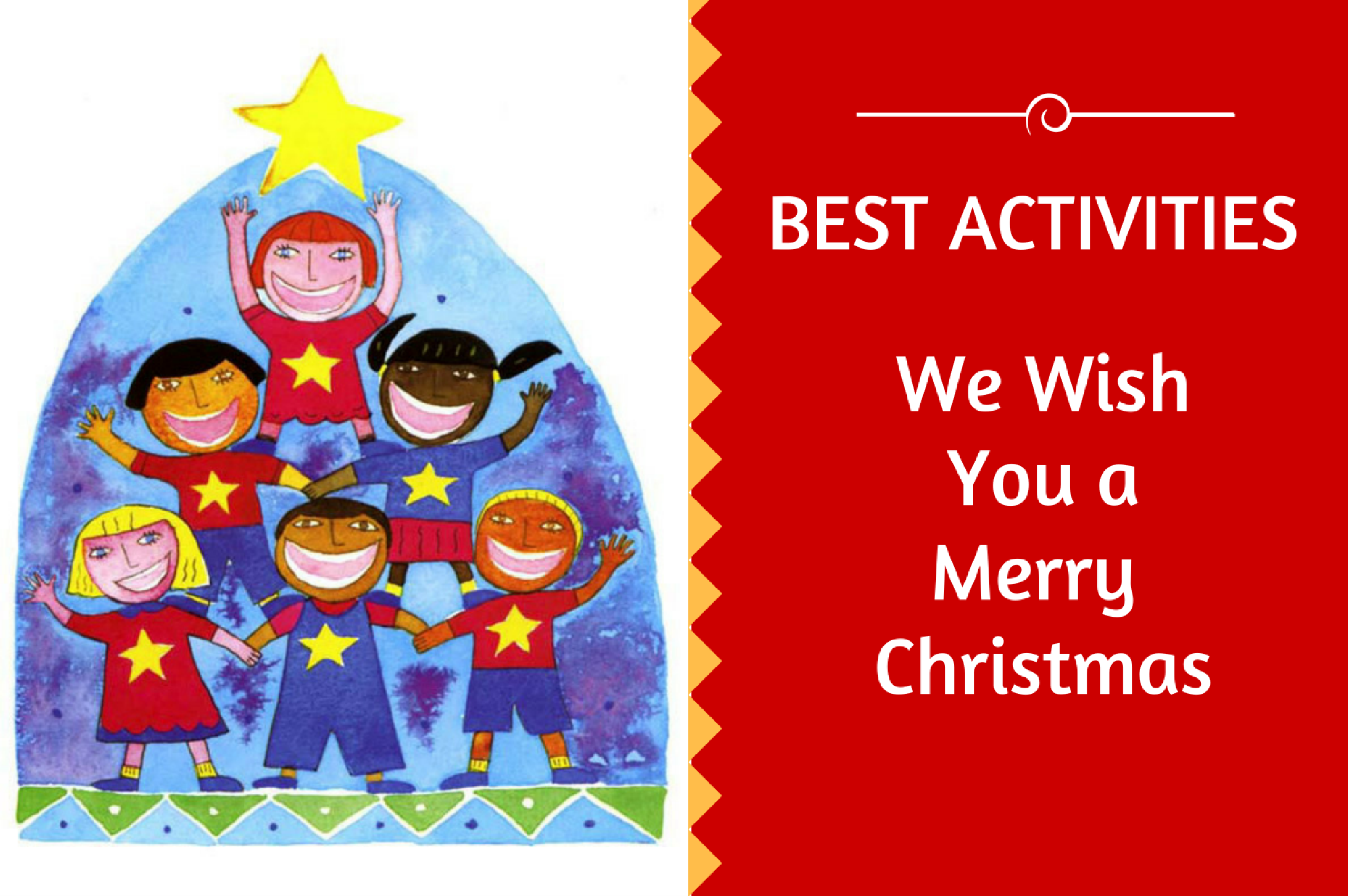 We Wish You A Merry Christmas Activity