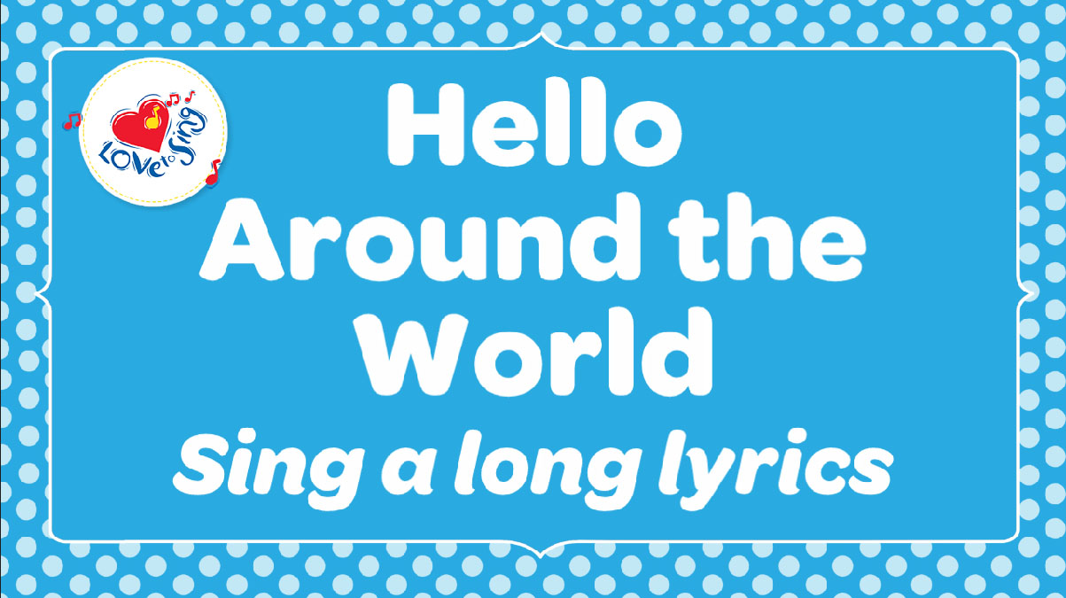 Back to School Hello Song: Everybody Say Hello Hello Song & Game - Sing  Play Create