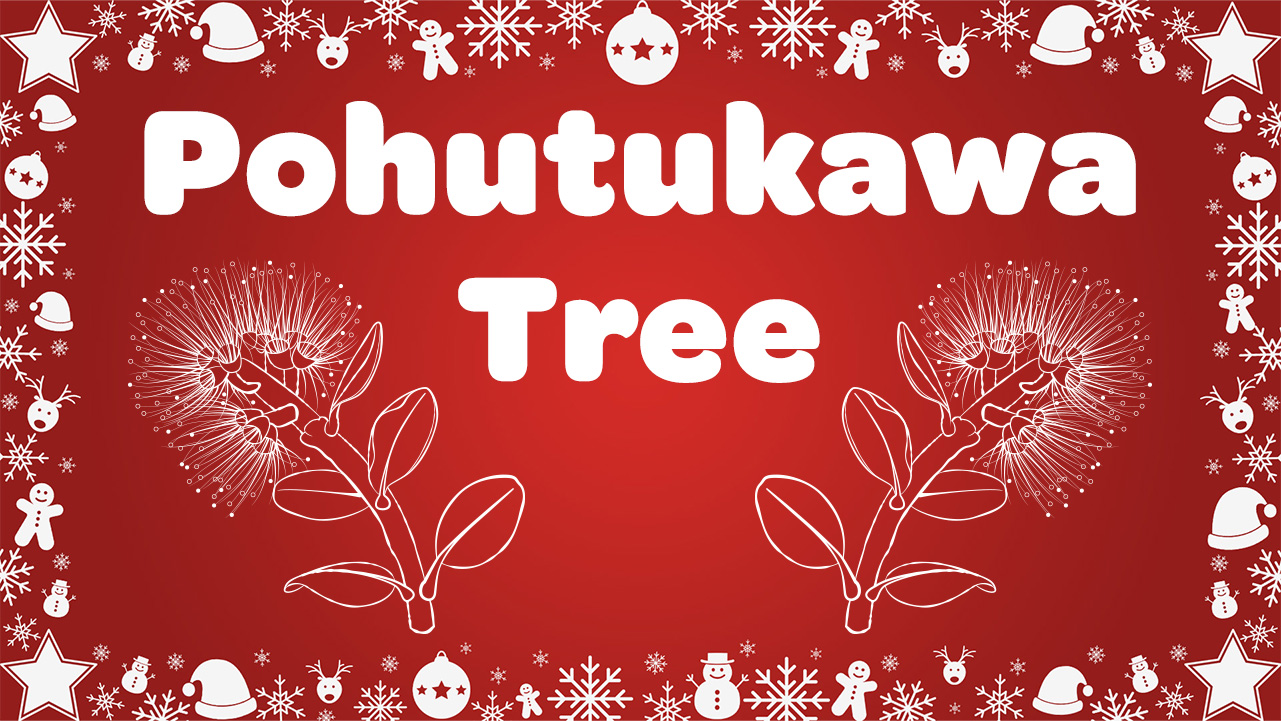 New Zealand Kids Christmas Songs Pohutukawa Tree with Lyrics