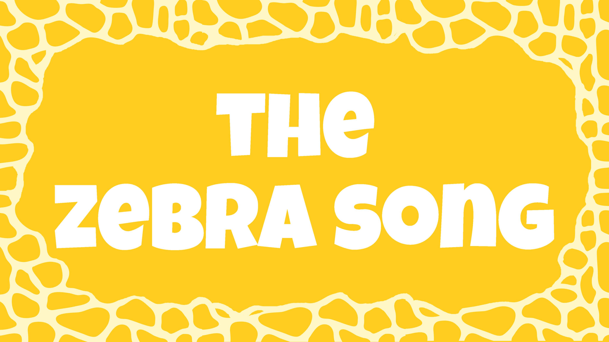 The Zebra Song  Kids Animal Songs, Nursery Rhymes & Lyrics