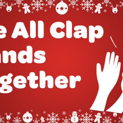 Kids Christmas Song We All Clap Hands Together Lyrics